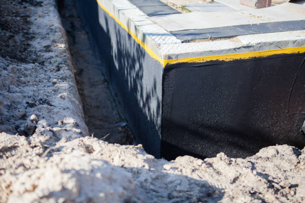 Professional Exterior Waterproofing technician working in Afton, MN